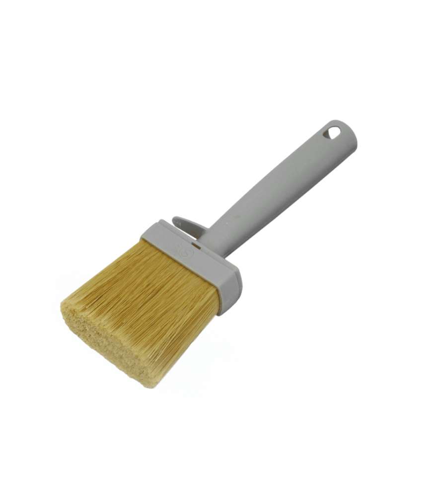 Nespoli Pennello Piatto 70mm Bianco Manico Plastica Riciclabile