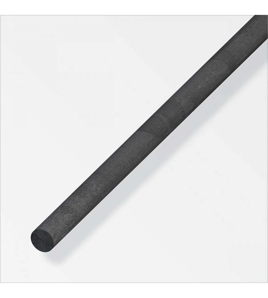 Alfer Barra Tonda Acciaio Laminato a Caldo �12mm 1m Grigio Acciaio