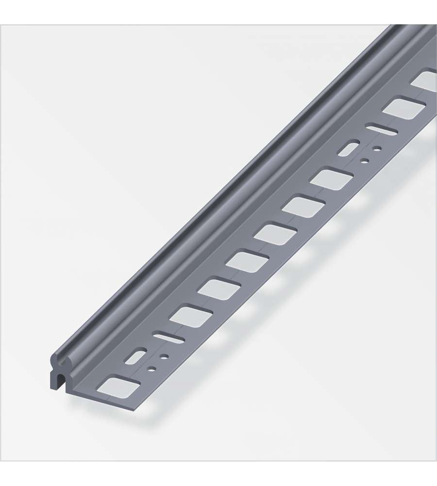 Profilo Supporto Pvc Grigio 2 Metro