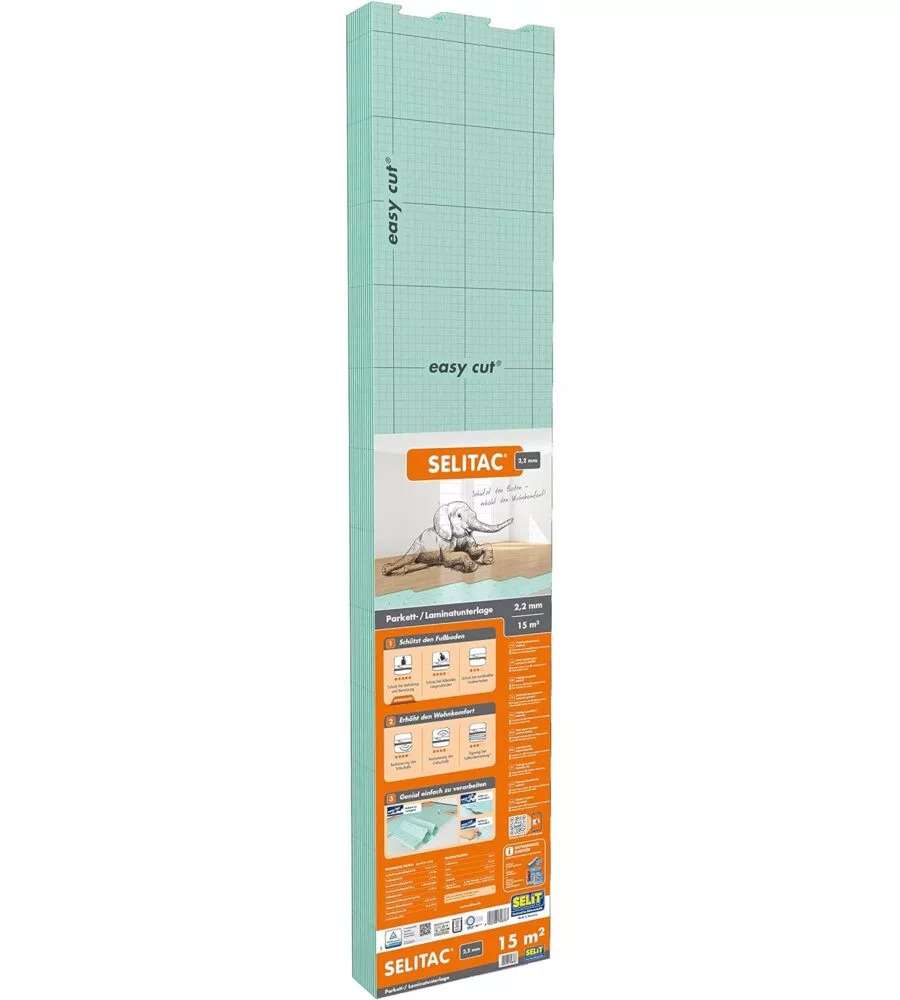 Tappetino XPS Parquet e laminato 2,2 mm 15 mq