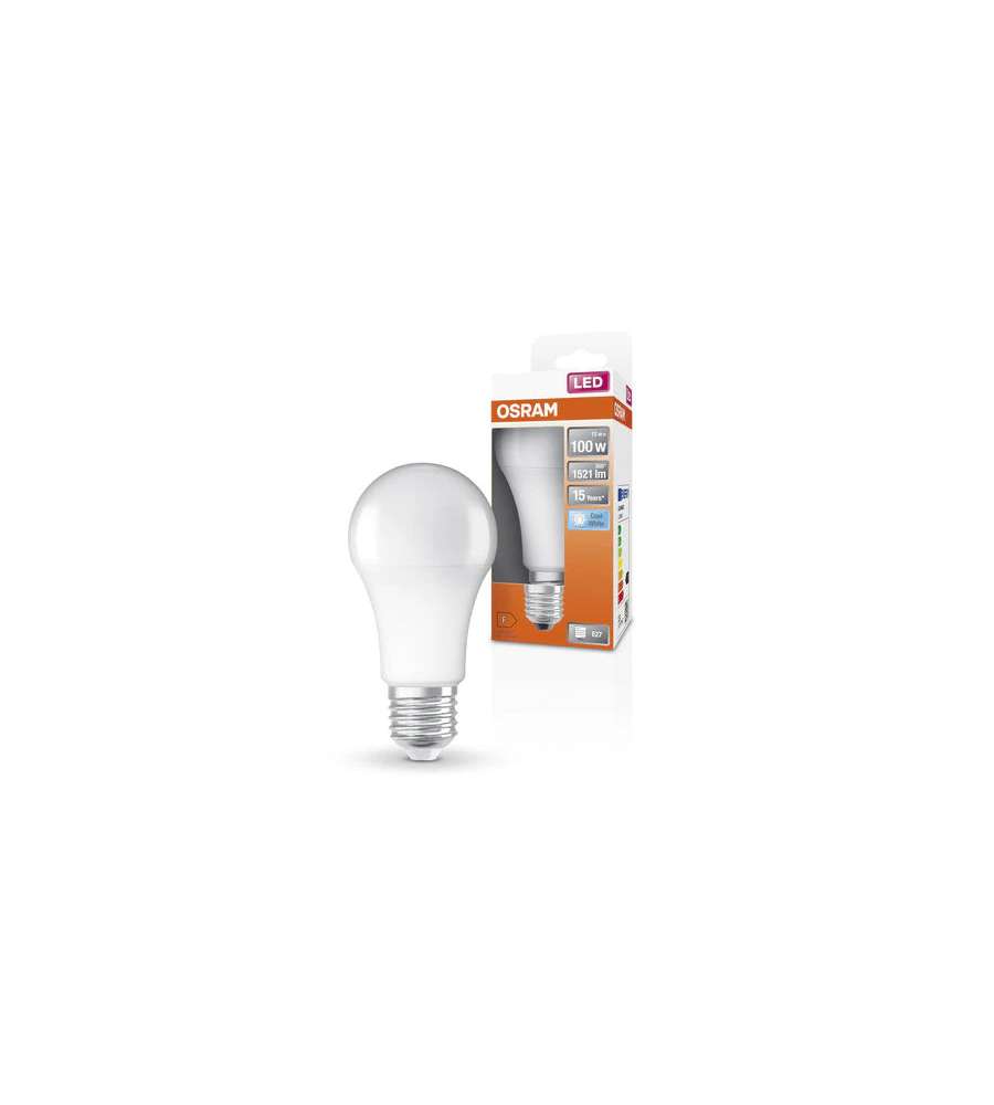 Lampadina LED Osram Star Classic A 100W Luce Naturale E27 4000K