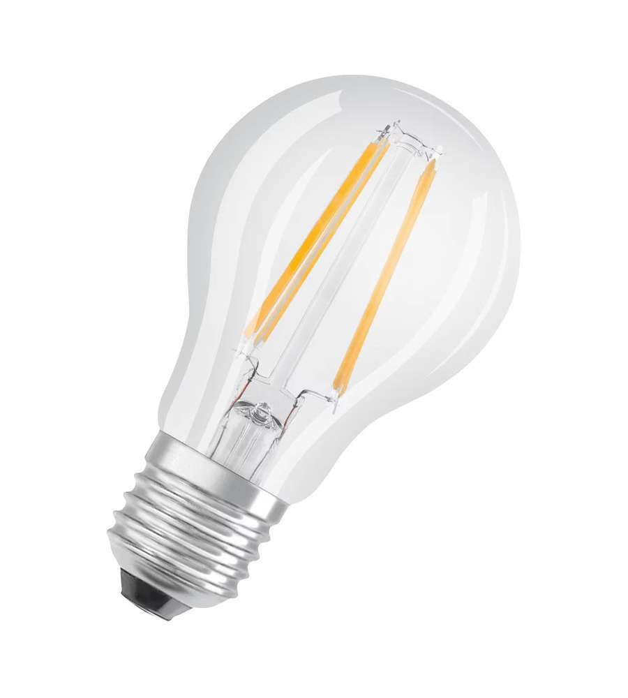 Lampadina LED Osram Star Classic A60 filamento 6,5W 840 Bianco freddo E27