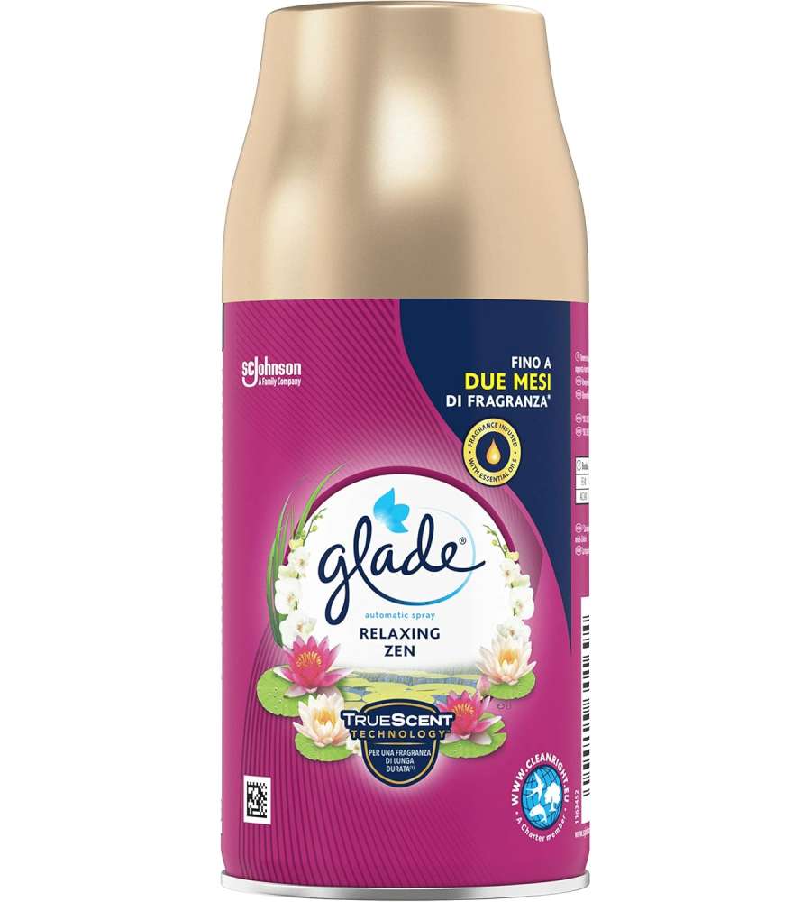 Glade Ricarica Profumatore Automatico Spray Relaxing Zen 269 ml