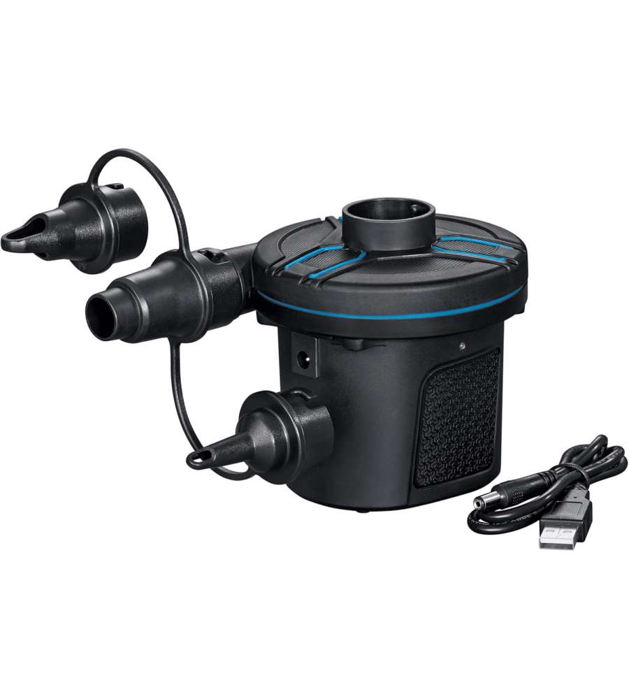 Bestway Pompa ad Aria Elettrica Ricaricabile PowerTouch Nero 4,8V