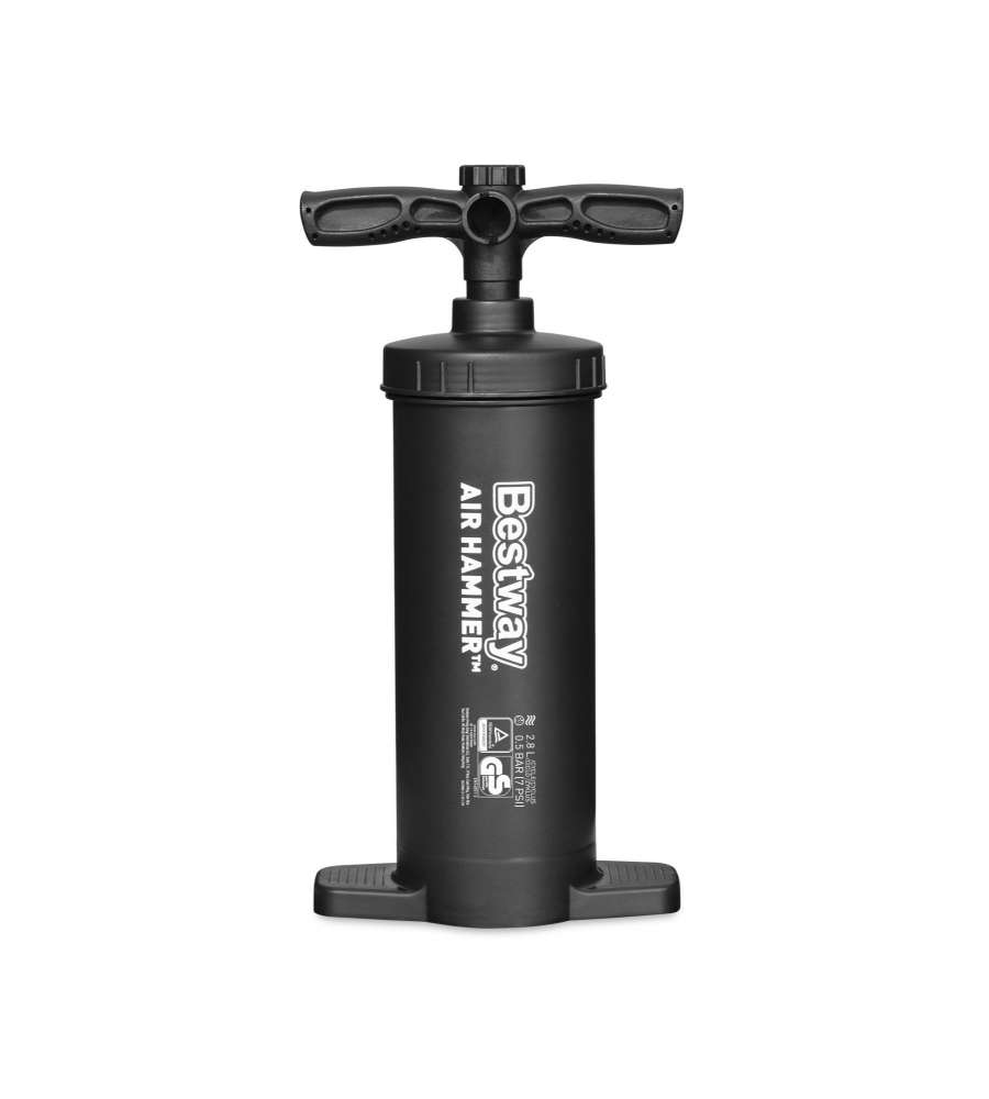 Bestway Pompa Manuale Air Hammer 37 cm - 3 Adattatori Inclusi