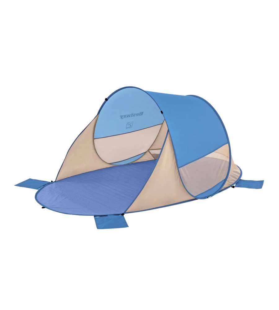 Bestway Tenda Pop-Up da Spiaggia Azzurra 2 Posti 200x120x90 cm