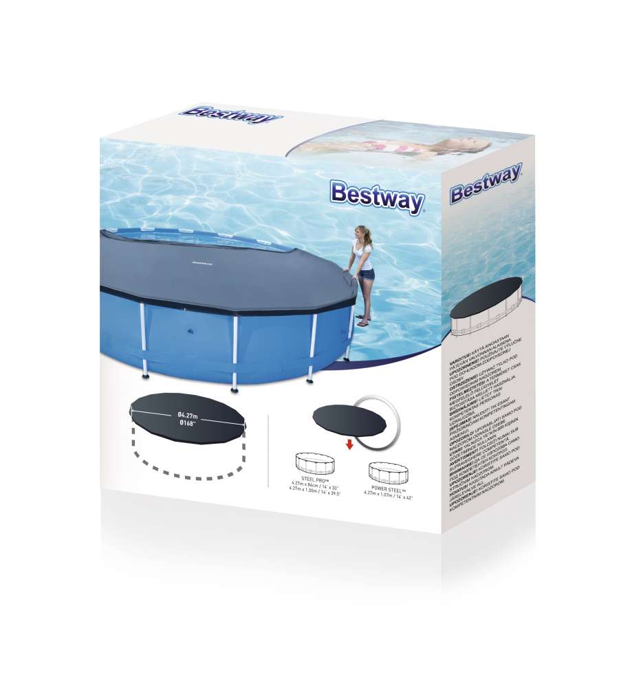 Copripiscina Per Steel Pro Frame � 427 cm