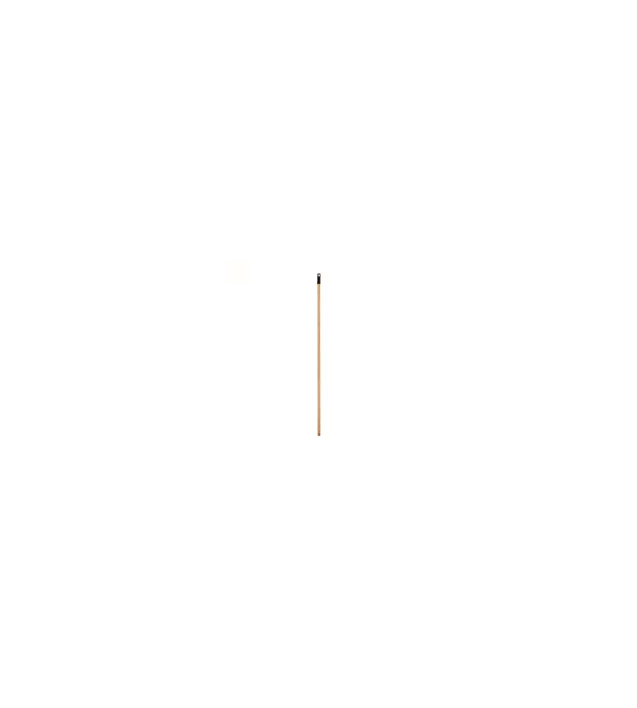 Manico in Legno 120 cm Universale per Scope e Utensili Beige