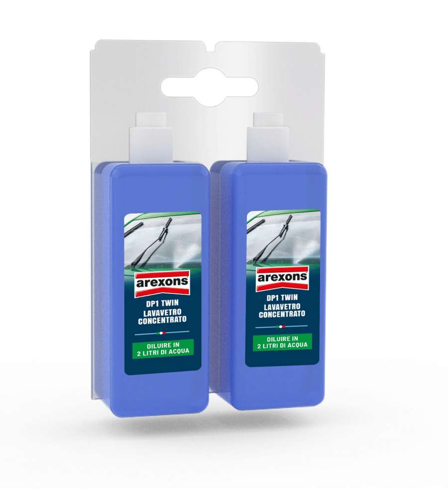 DETERG.PARABREZZA CONC. - Detergente lavavetro concentrato 100 ml - Rimuove smog e insetti