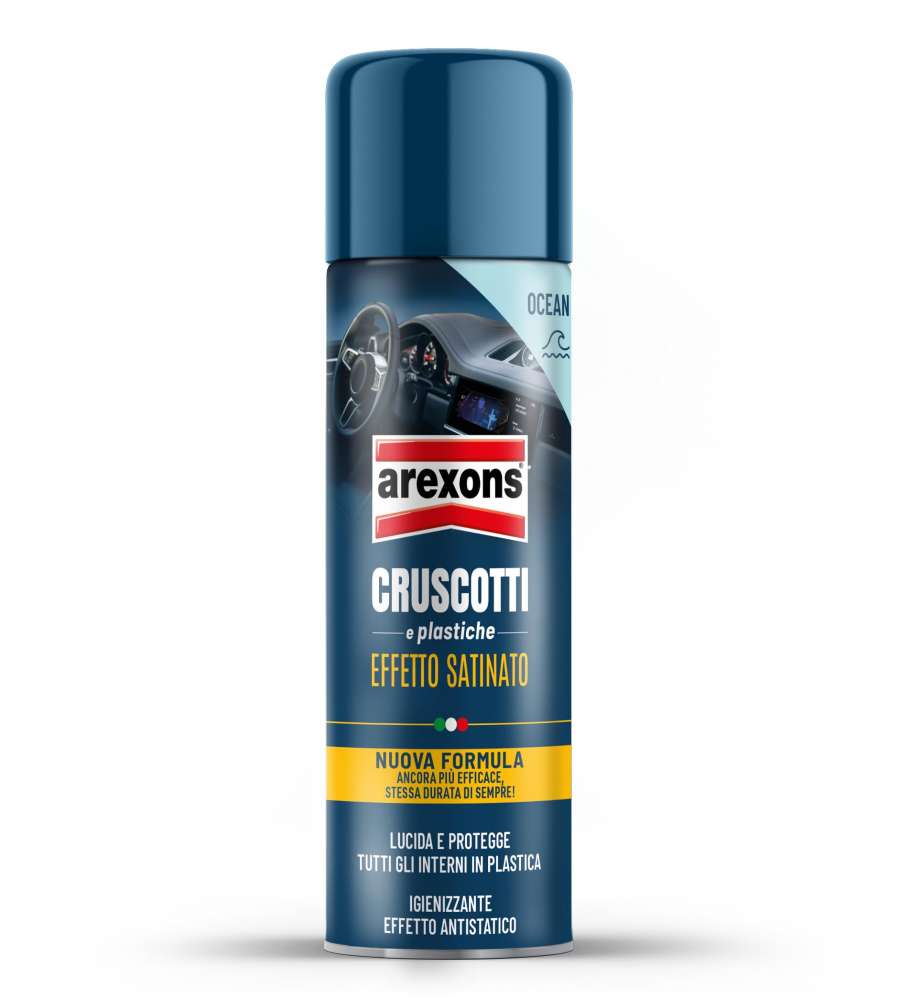 Arexons Cruscotti Satinati Ocean 400ml - Rinnova e Protegge Superfici