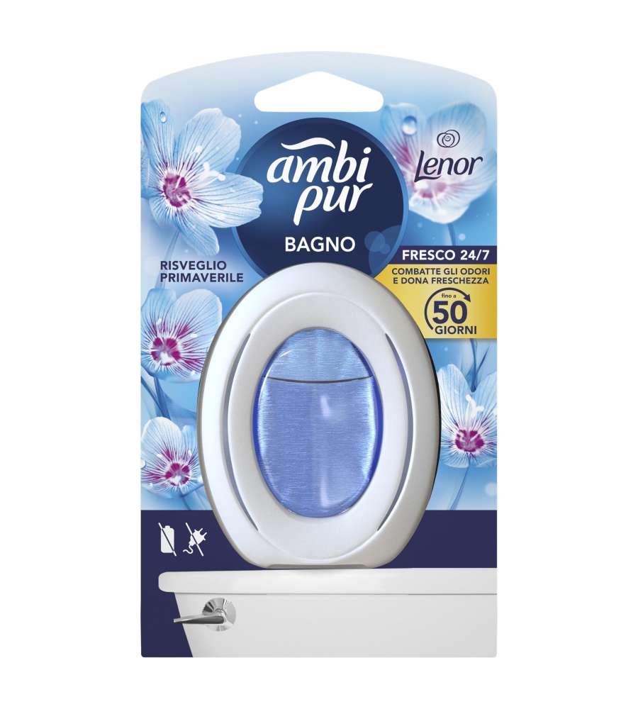 Ambi Pur Deodorante Bagno Risveglio Primaverile 50 Giorni