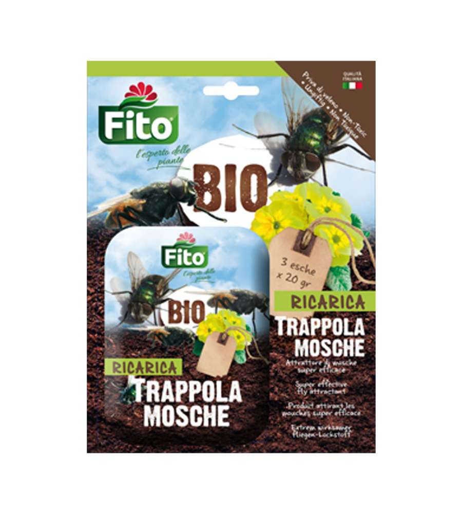 Ricarica Trappole Mosche 3 Esche