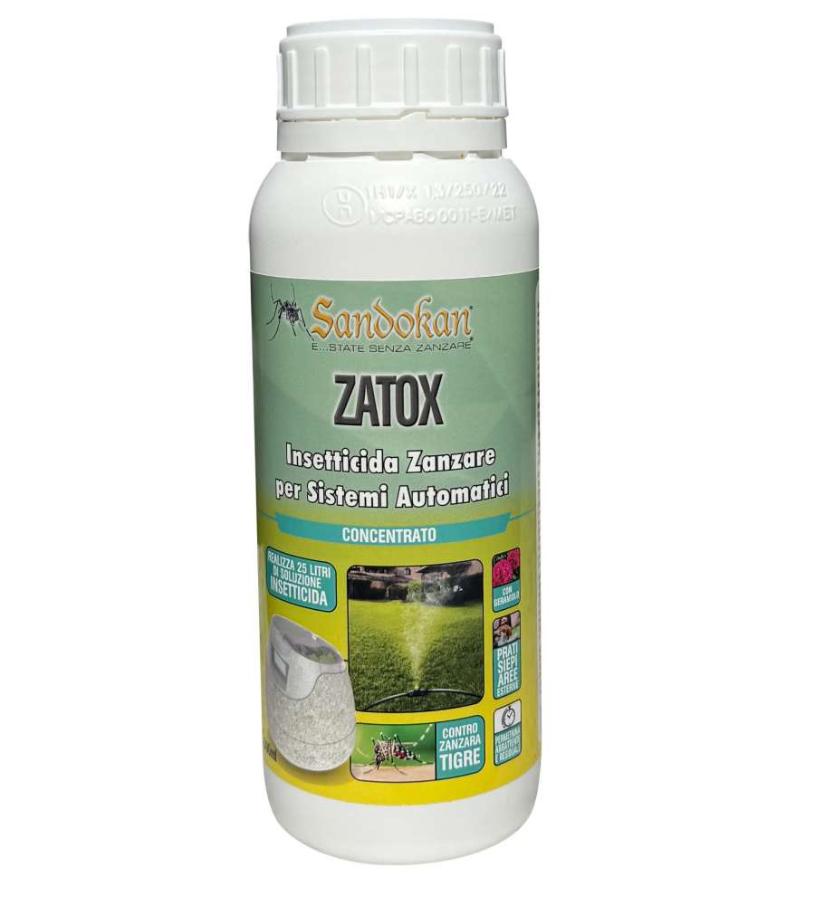 Sandokan Insetticida Concentrato 1L per Automizer Antizanzare
