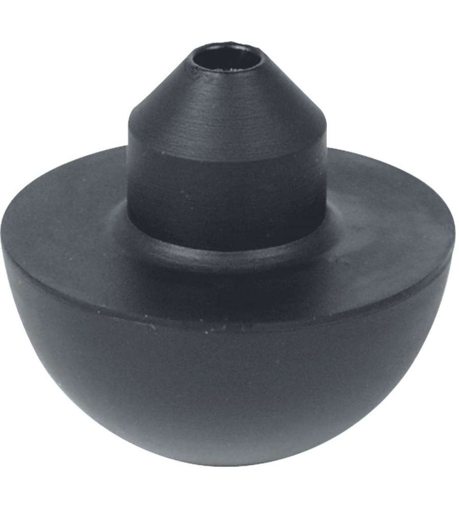 IDRO-BRIC Valvola Cassetta Catis Innesto Rapido Nero Gomma 5x5 cm