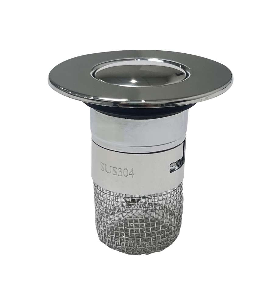 Idrobric Piletta Click-Clack Cestello Raccoglitore per Lavabo d.60mm