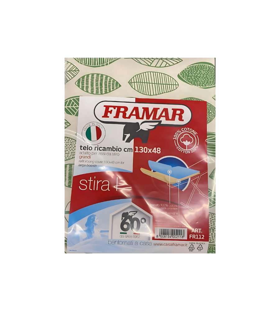 Framar Telo di Ricambio per Assi da Stiro 130x48 cm - Stira L