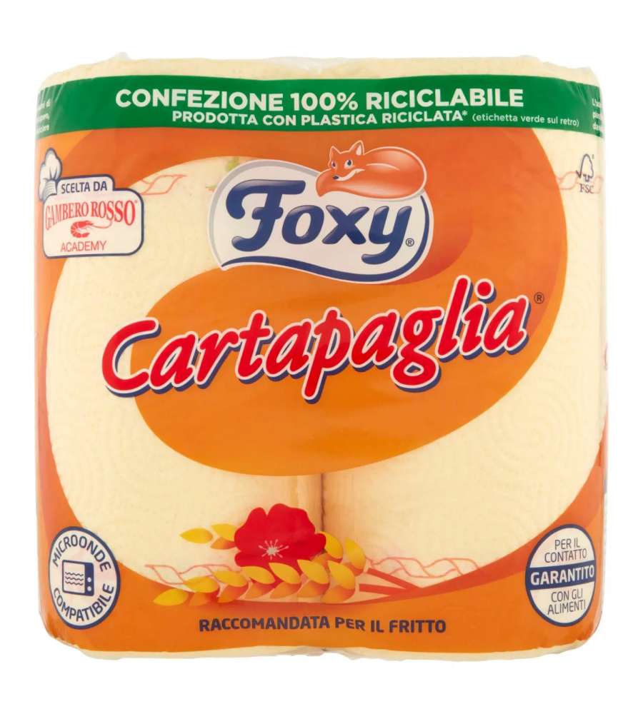 Carta Cucina Cartapaglia 2 rotoli 2 veli