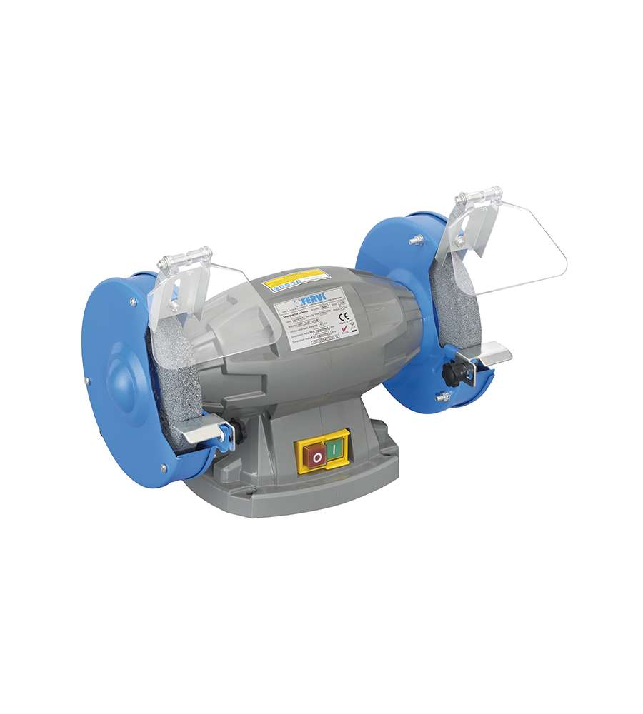 Fervi Smerigliatrice da Banco 230V 0,4W e Mole a Secco d.150mm