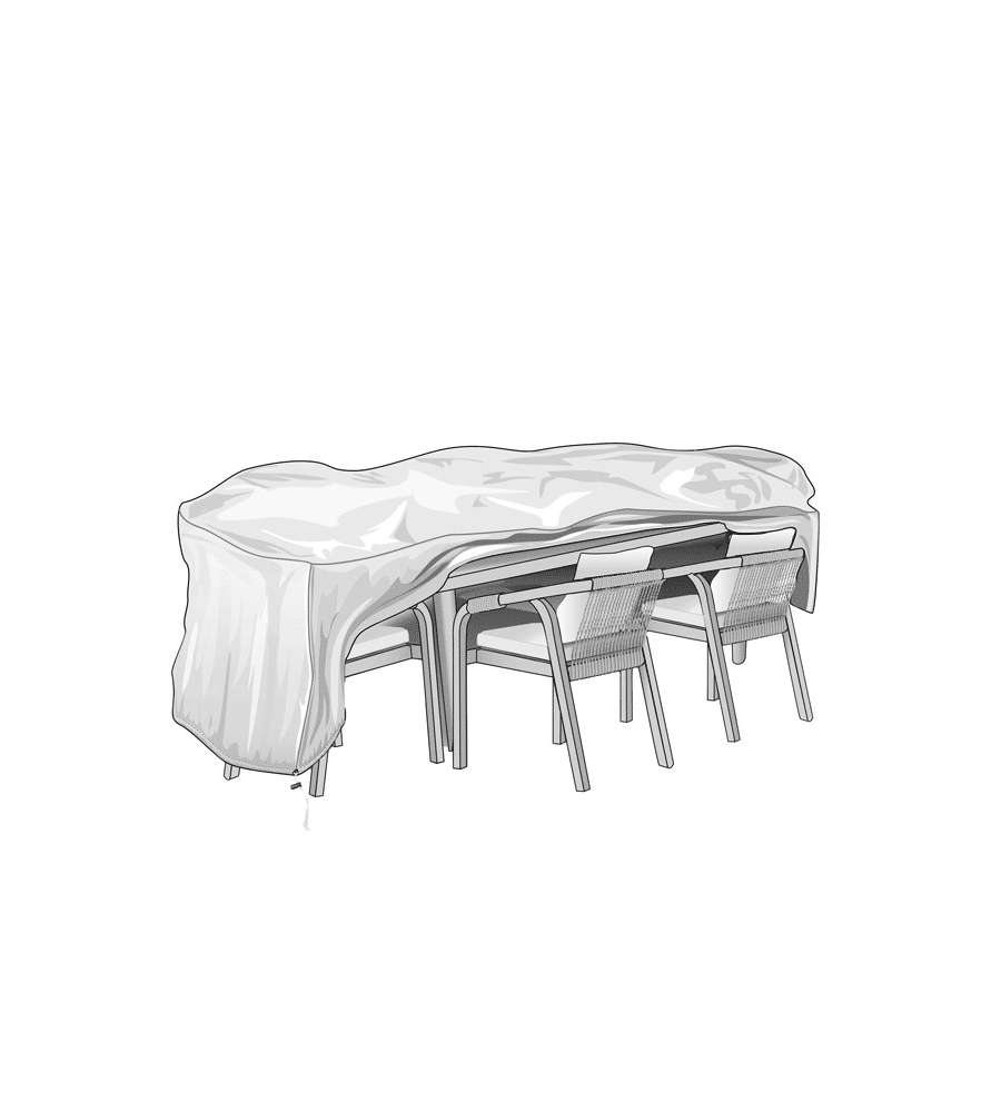 Telo Special Protezione Tavolo Sedie 110x180x80 cm Impermeabile