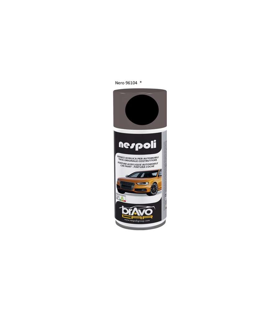 Vernice spray per carrozzeria Nero 96104