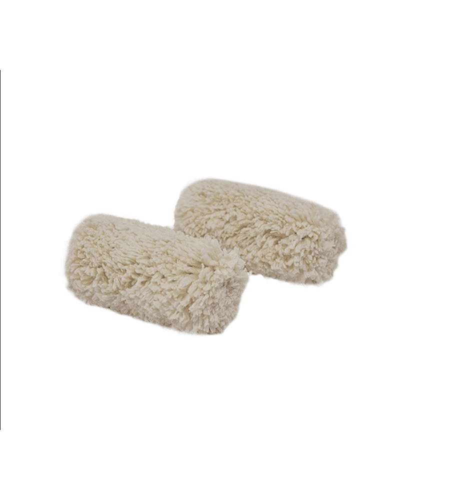 Nespoli Ricarica Mini Rullo Teflon 6 cm per Pittura Legno - 2 Pezzi