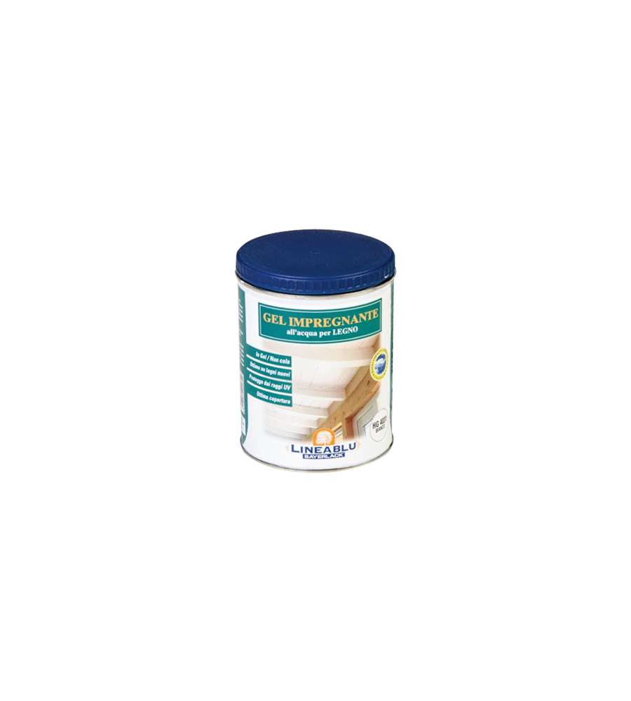 Sayerlack Blu Gel Impregnante all'Acqua per Legno - Bianco - 750 ml