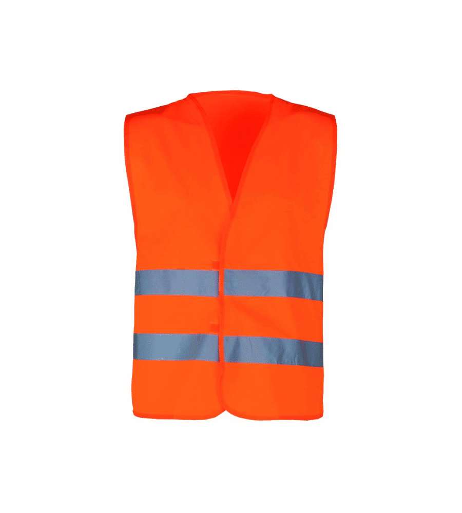Kapriol Gilet da Lavoro Arancione Fluo Alta Visibilit� - Taglia Unica