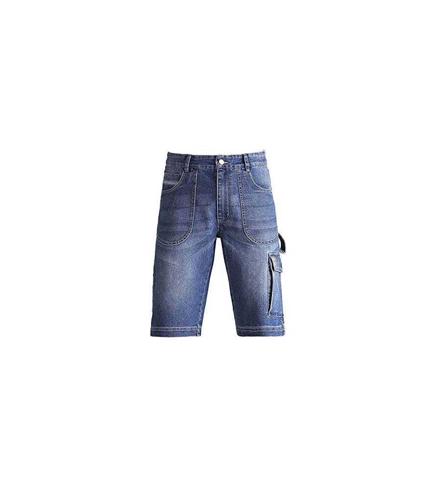 Kapriol Pantaloni Corti Denim - Jeans da Lavoro Bermuda - TG.M