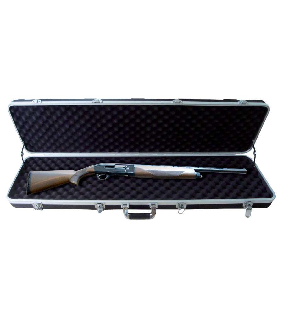 Arregui Custodia Portafucili Professionale Alluminio ABS Nero Argento 119x30.5x11