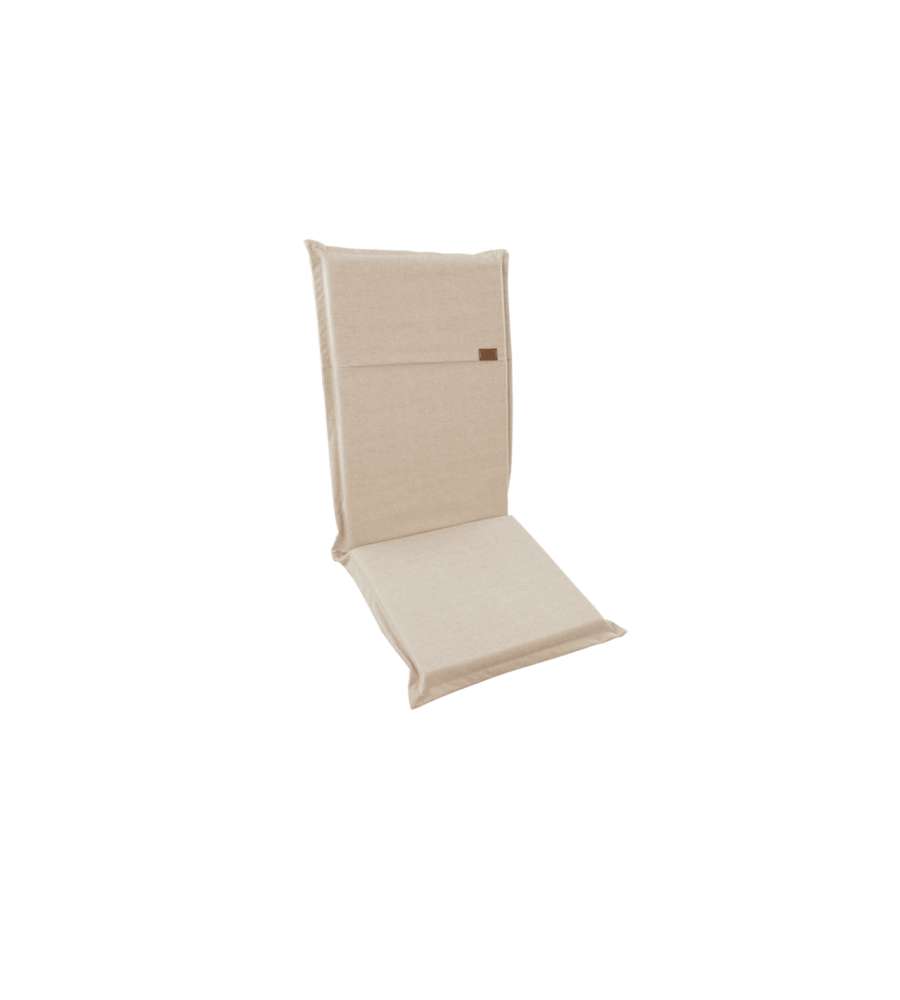 Cotton e Color Cuscino sedia da giardino spalla media 100x50 cm bianco