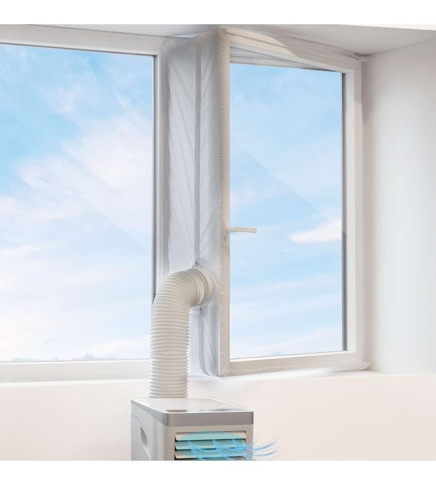 Innoliving Guarnizione Finestra Condizionatore Portatile Bianco 100x400 cm