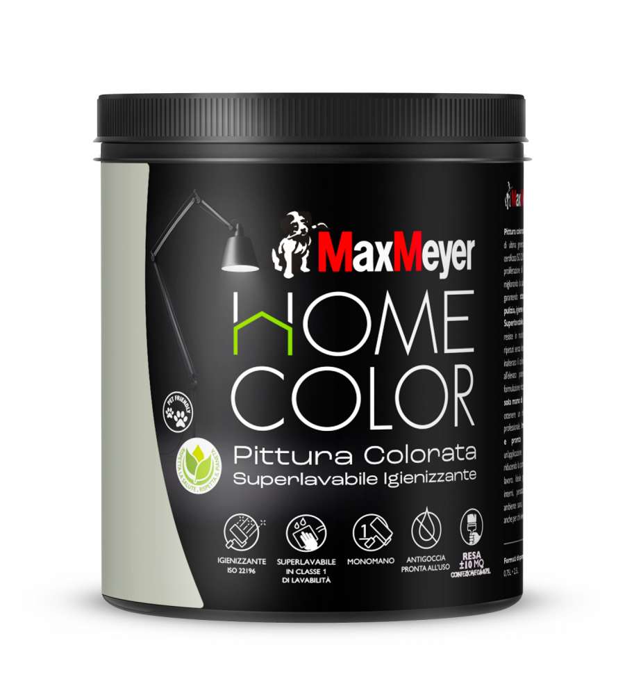 MaxMeyer Idropittura Superlavabile Salvia 750ml Finitura Opaca