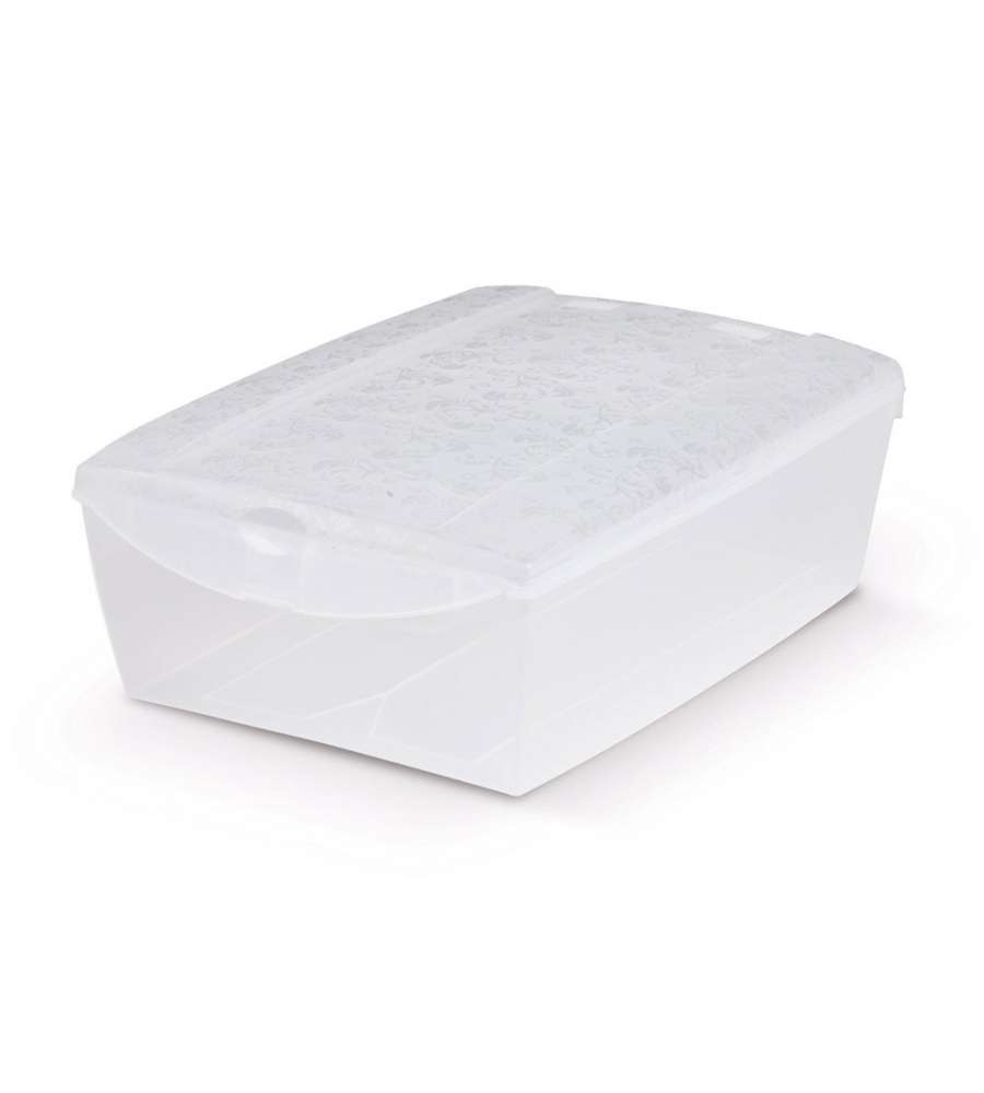 Scatola Contenitore U-Box Small in Plastica Trasparente - 26x36x13 cm