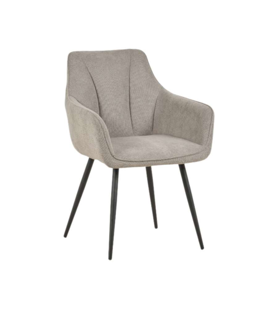 Domo Mea Sedia Dining Cobra Grigio Chiaro - 59x56x85 cm