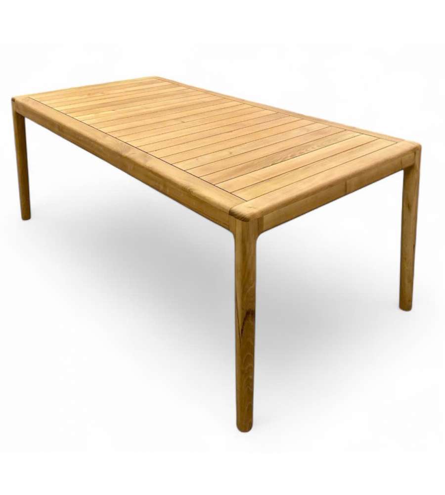 Domo Mea Tavolo Mirco Allungabile Robinia Oliato 200-250x100x86 h cm