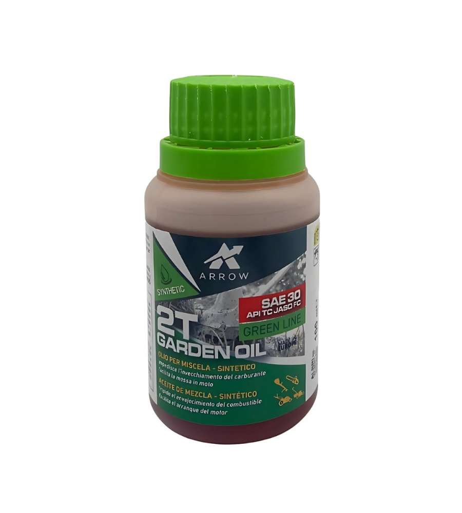 Arrow Garden Lubrificante Semi-Sintetico 2T 100ml per Motori a 2 Tempi