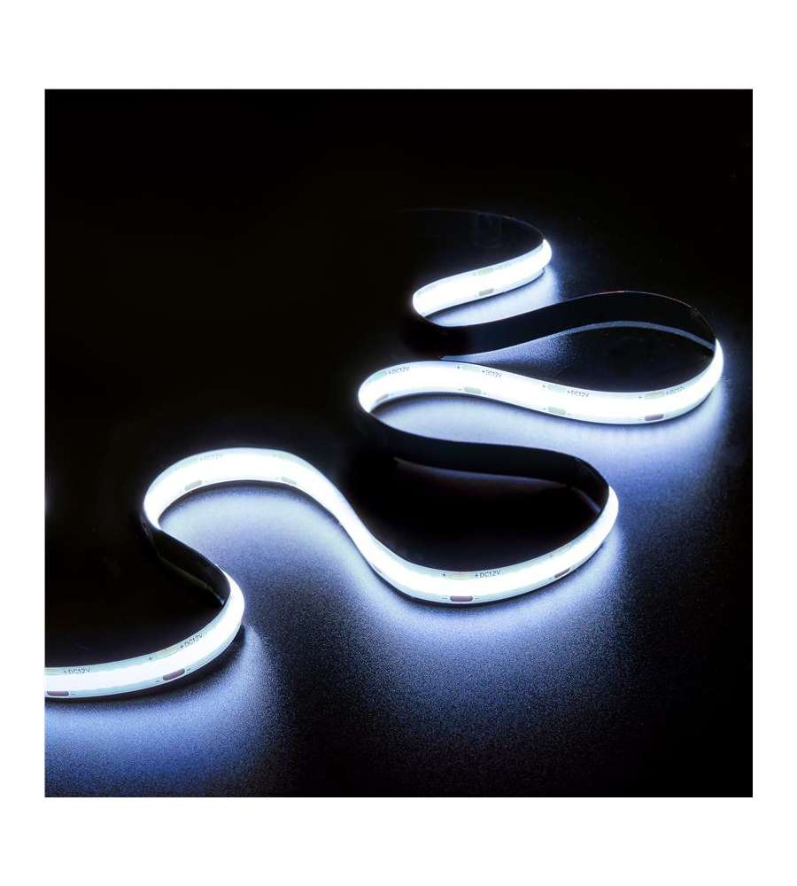 Suprema Kit Striscia LED 5m Flessibile Adesiva - Luce Fredda 30W 3000lm