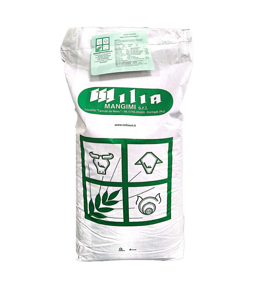 Milia Mangime pellettato per polli da ingrasso 30 kg nutrizione completa