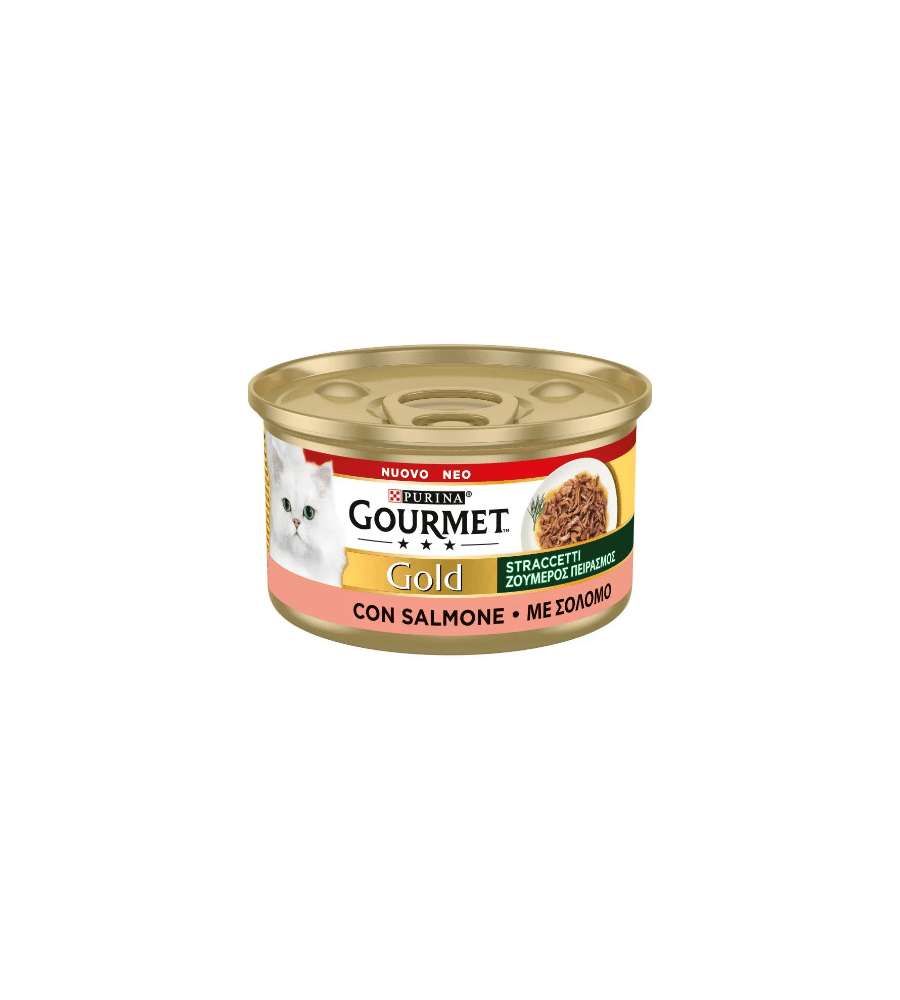 Purina Gourmet Gold Straccetti Alimento umido gatti adulti 85 g multipack