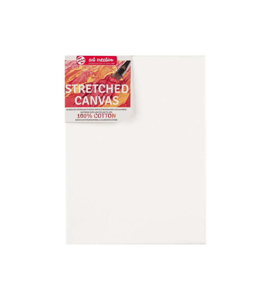 Telaio Telato in Cotone 30x40 cm Legno FSC Pronto All'uso
