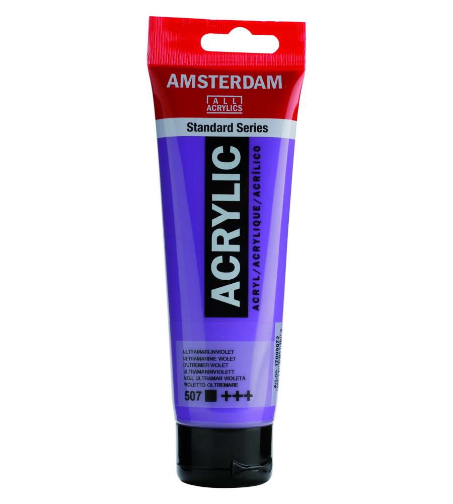 Amsterdam Acrylic 120 ml Blu Oltremare Violetto