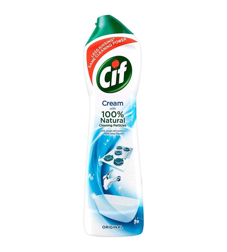 Cif Detergente Crema Bianco 500 ml - Multiuso per Superfici Dure