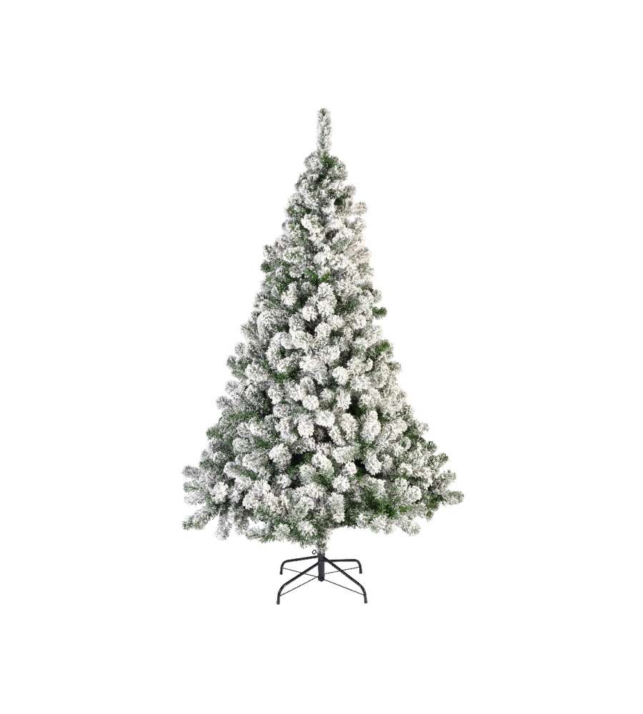Everlands Albero di Natale Imperiale Innevato - 240 cm con 980 Rami