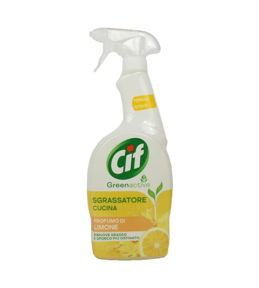 Cif Sgrassatore Cucina Spray Limone 650 ml per Piani Induzione e Piastrelle