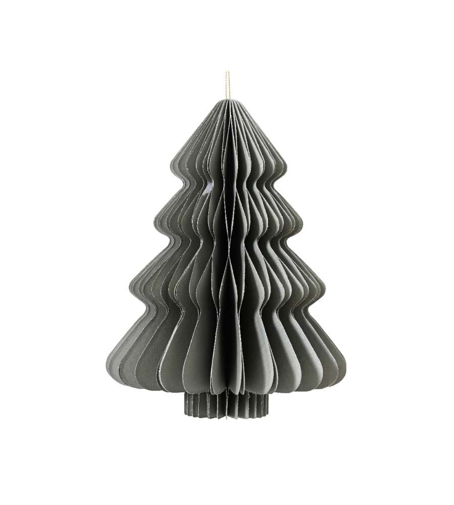 Albero origami grigio 15cm