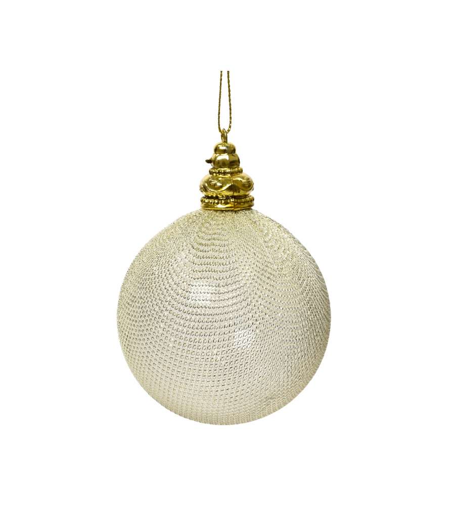 Sfera Perla e Oro 10x8