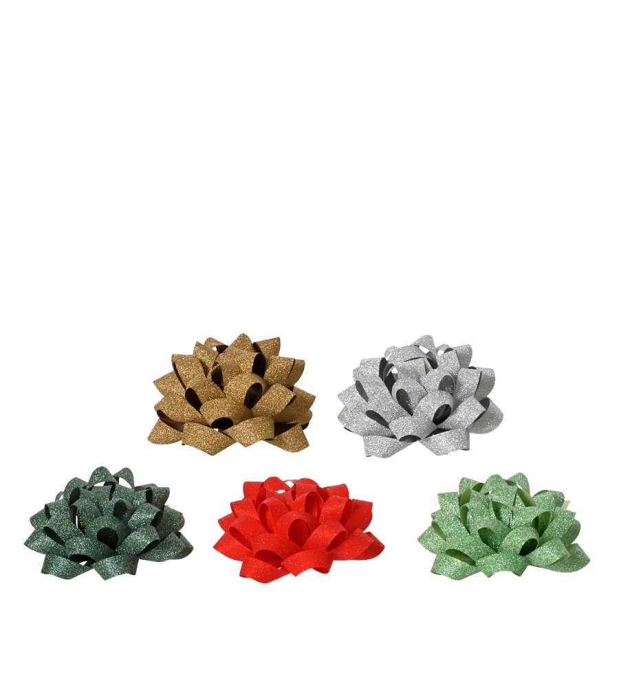 Decoris Nastro Natalizio per Pacchi Regalo - D.8 cm