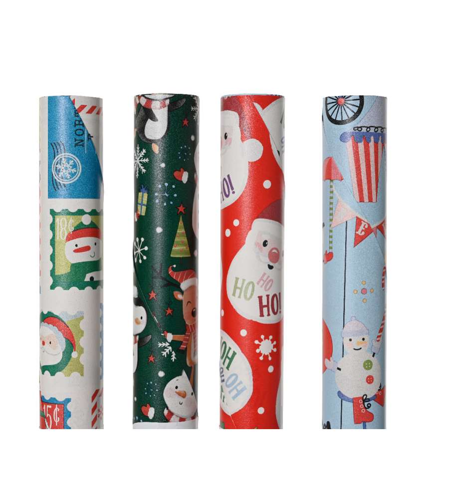 Decoris Carta da Regalo Design Natalizio - 200x70 cm