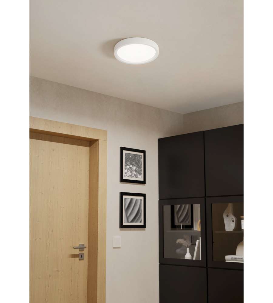 Eglo Plafoniera IDUN-E LED D.285 mm - 17W 2000lm 4000K Luce Naturale
