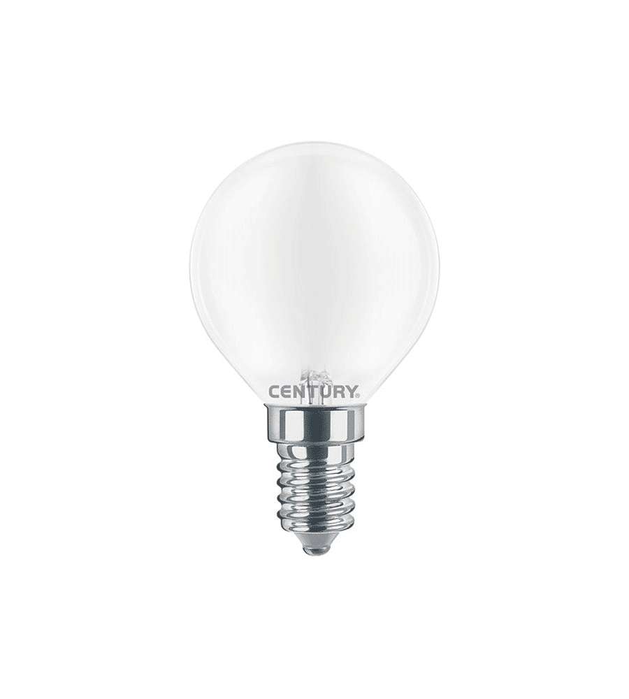 Century Lampadina LED Incanto Saten E14 6W 3000K 806Lm Mini Globo